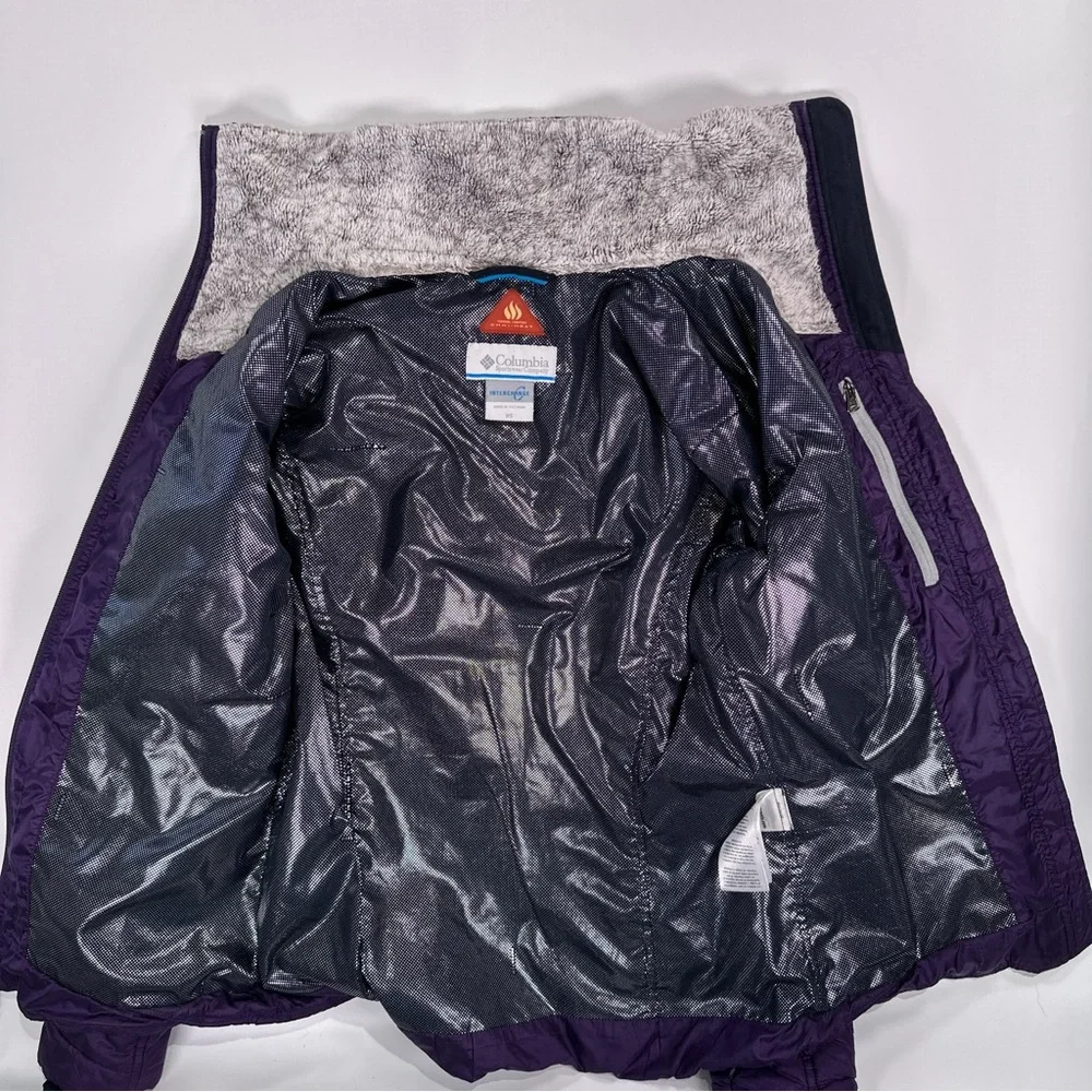 Columbia Womens Omni Heat Ski Jacket Purple XS - Picture 7 of 13